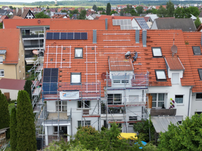 PV-Anlage in Altdorf montiert von M&S Metall- und Solarbau GmbH